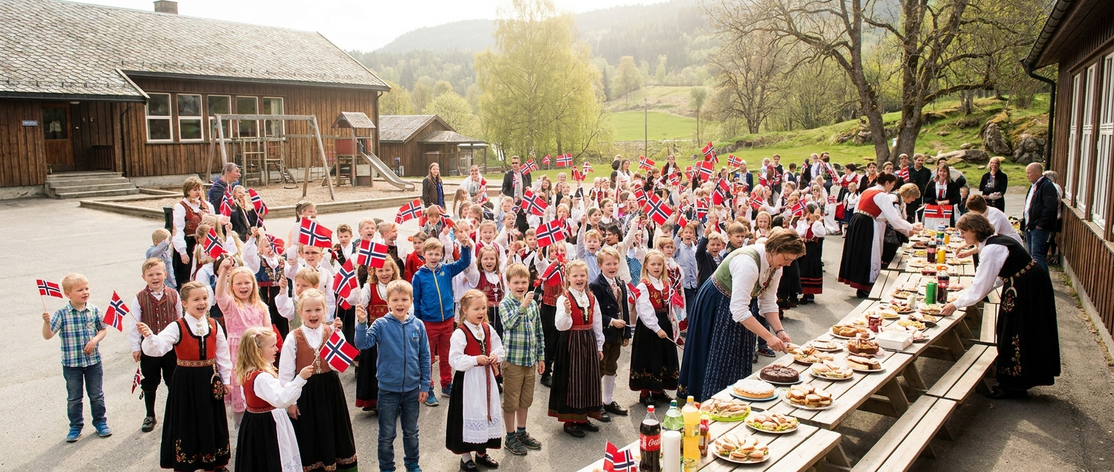 17. mai-arrangement i klassen: komplett planleggingsguide