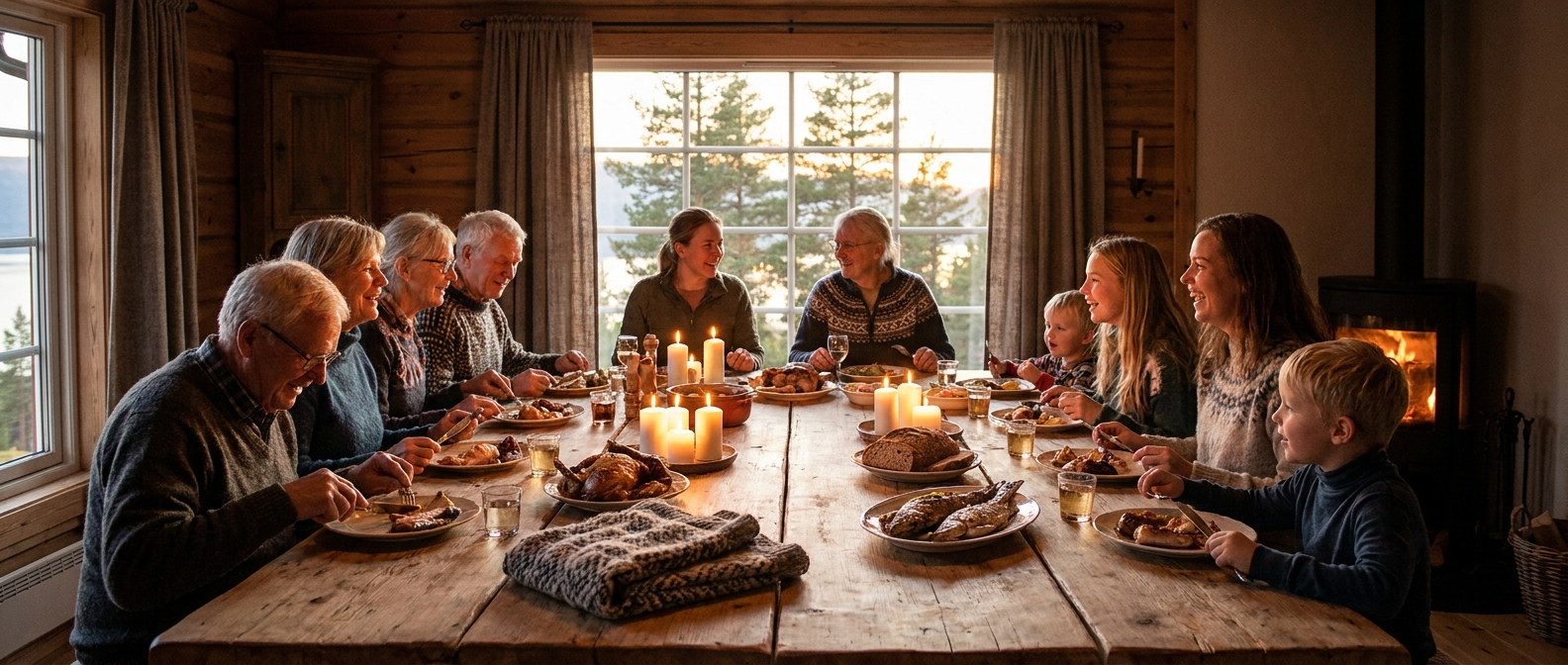 Storfamilie-koordinering: ferie, jul og familiestevner